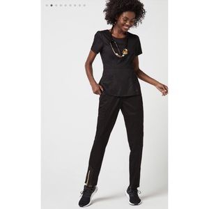 Jaanuu Moto Scrub Pant, Black- NWT